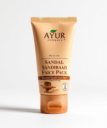 AYUR HERBALS SANDAL FACE PACK 1