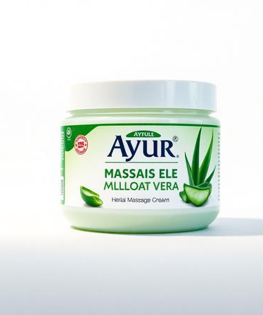 AYUR HERBAL MASSAGE CREAM WITH ALOE VERA 80ML 1